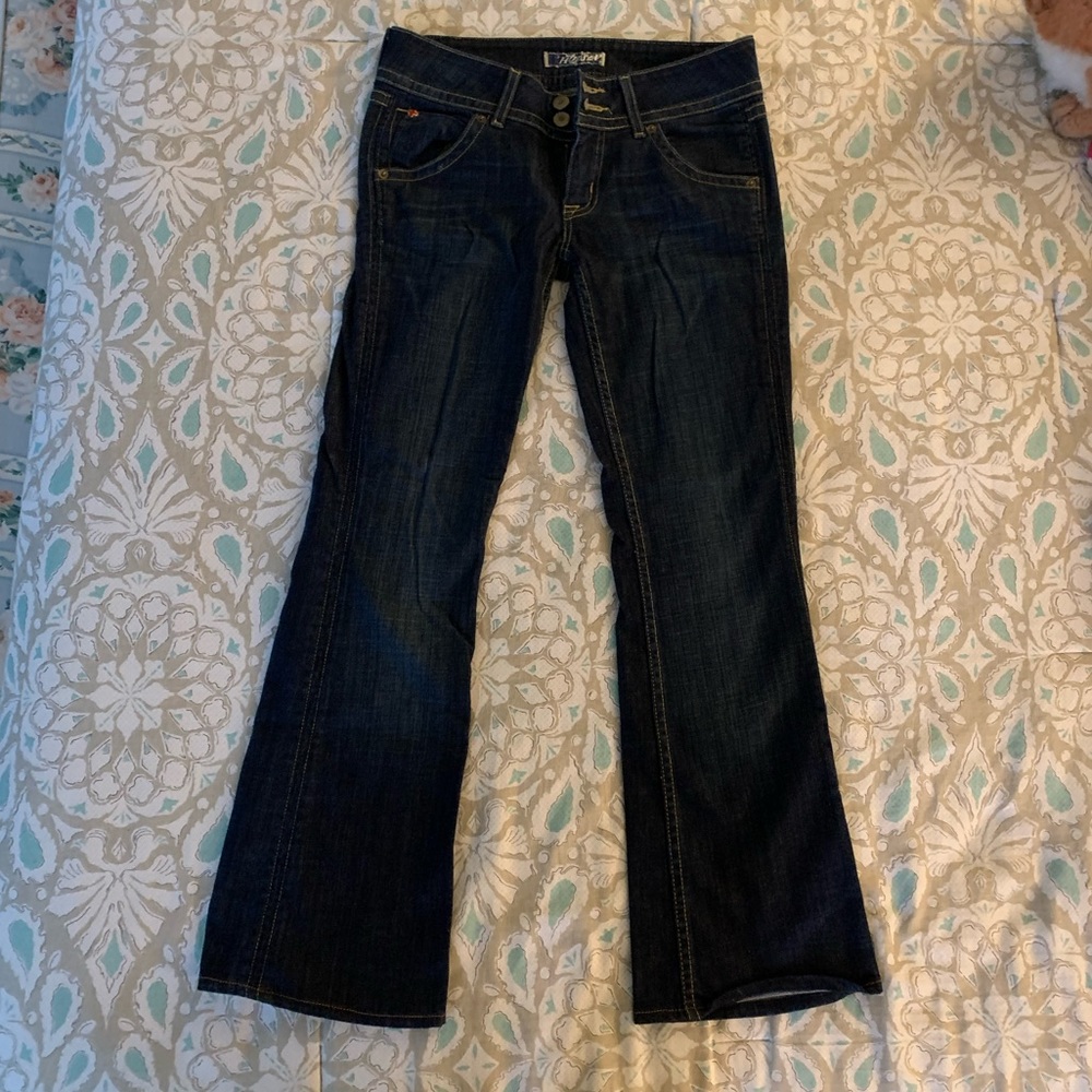 Hudson Dark Wash Flare Jeans